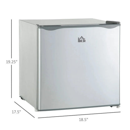 HOMCOM Compact Upright Mini Freezer, 1.1 Cu.Ft, Gray 05