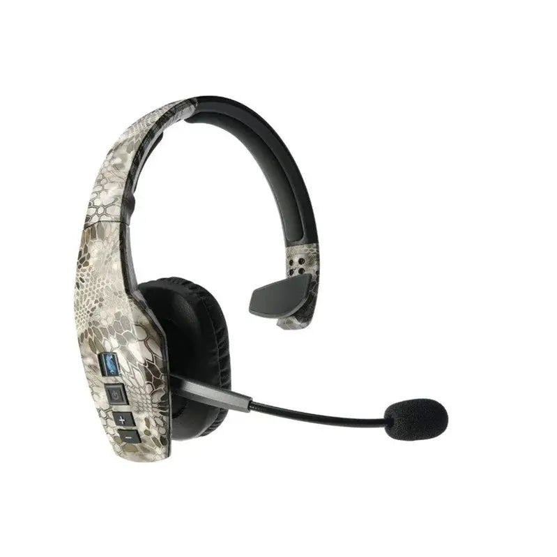 BlueParrott B550-XT Bluetooth Headset - 96% Noise Reduction, Voice Activation, 24-Hour Battery, IP54-Rated Durability