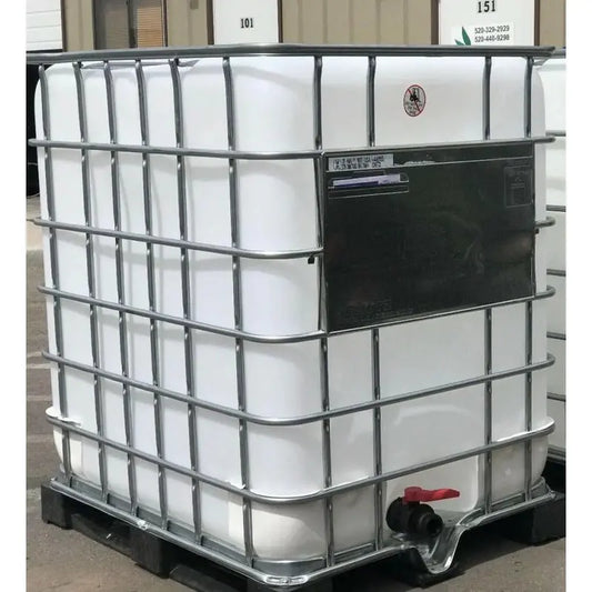 Schutz 330-Gallon Food-Grade IBC Tank - NSF-Certified For Drinking Water And Rainwater Harvesting