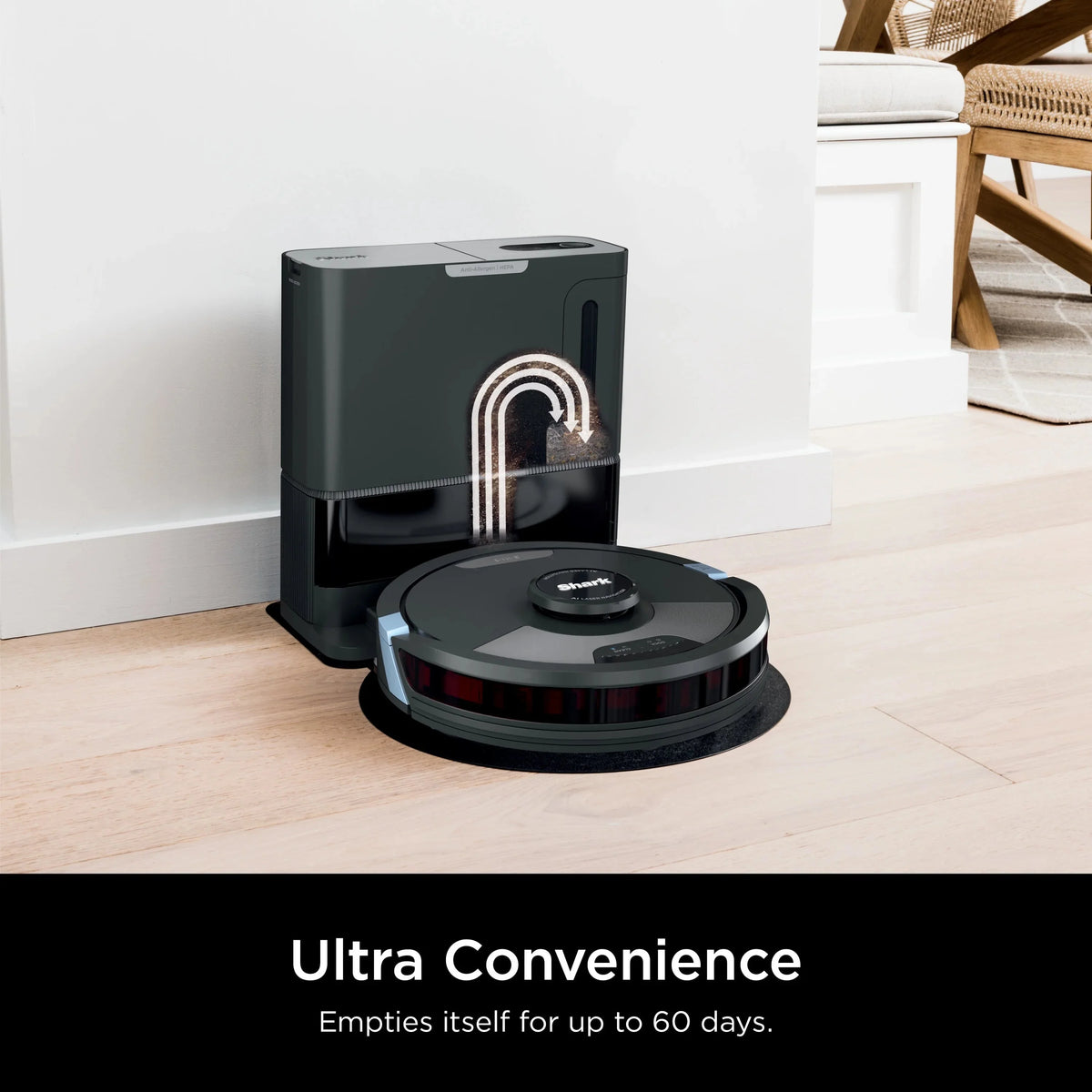 Shark AI Ultra 2-in-1 Robot Vacuum And Mop With XL HEPA Self-Empty Base