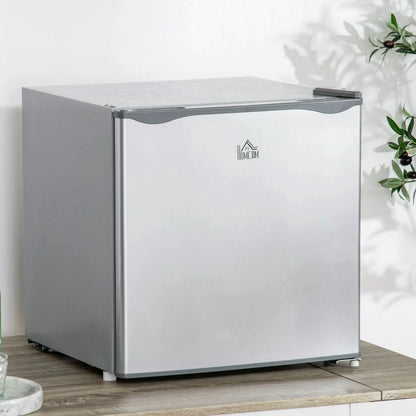 HOMCOM Compact Upright Mini Freezer, 1.1 Cu.Ft, Gray 05