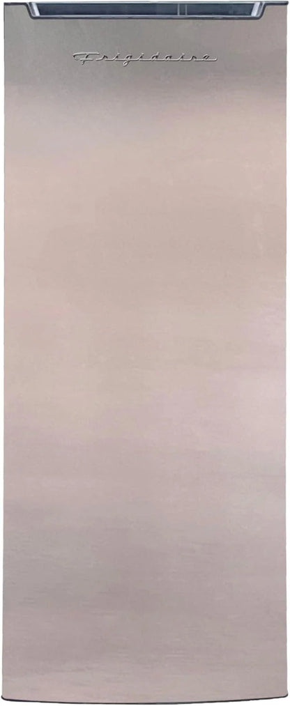 Frigidaire Upright Freezer, 6.5 cu. ft., Silver, 21in D x 23in W x 56in H - EFRF696-AMZ