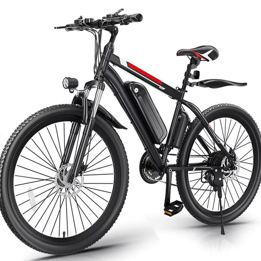 Gocio Adult Electric Mountain Bike 26 inch 500W 48V 7.8AH