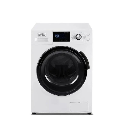 Black+Decker All-In-One Washer-Dryer Combo, 2.7 Cu. Ft., White - BCW27MW